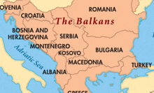 a map of the balkans with turkey in the middle