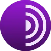 a purple circle with a white circle in it