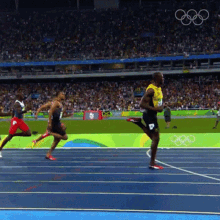 Sprint Finish Usain Bolt GIF