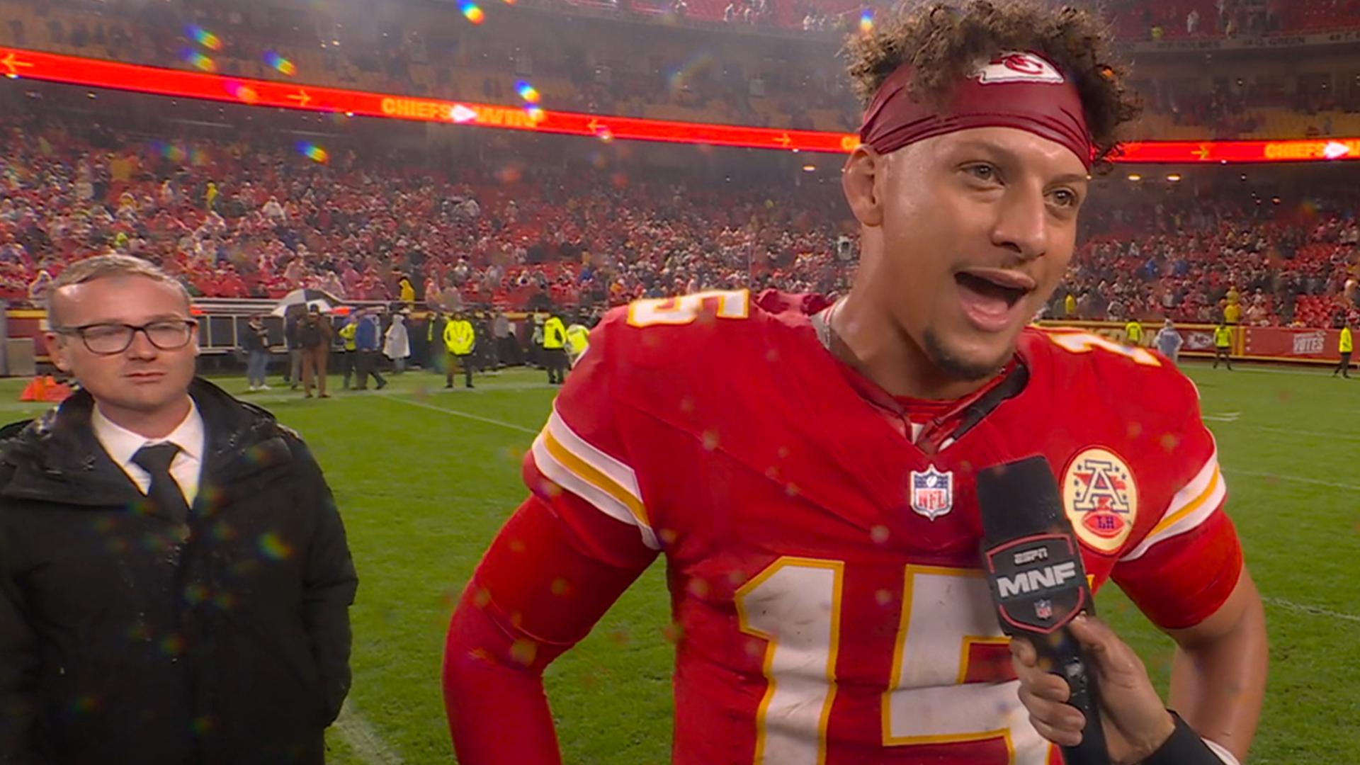 Patrick Mahomes plays down ankle injury in Chiefs' OT win