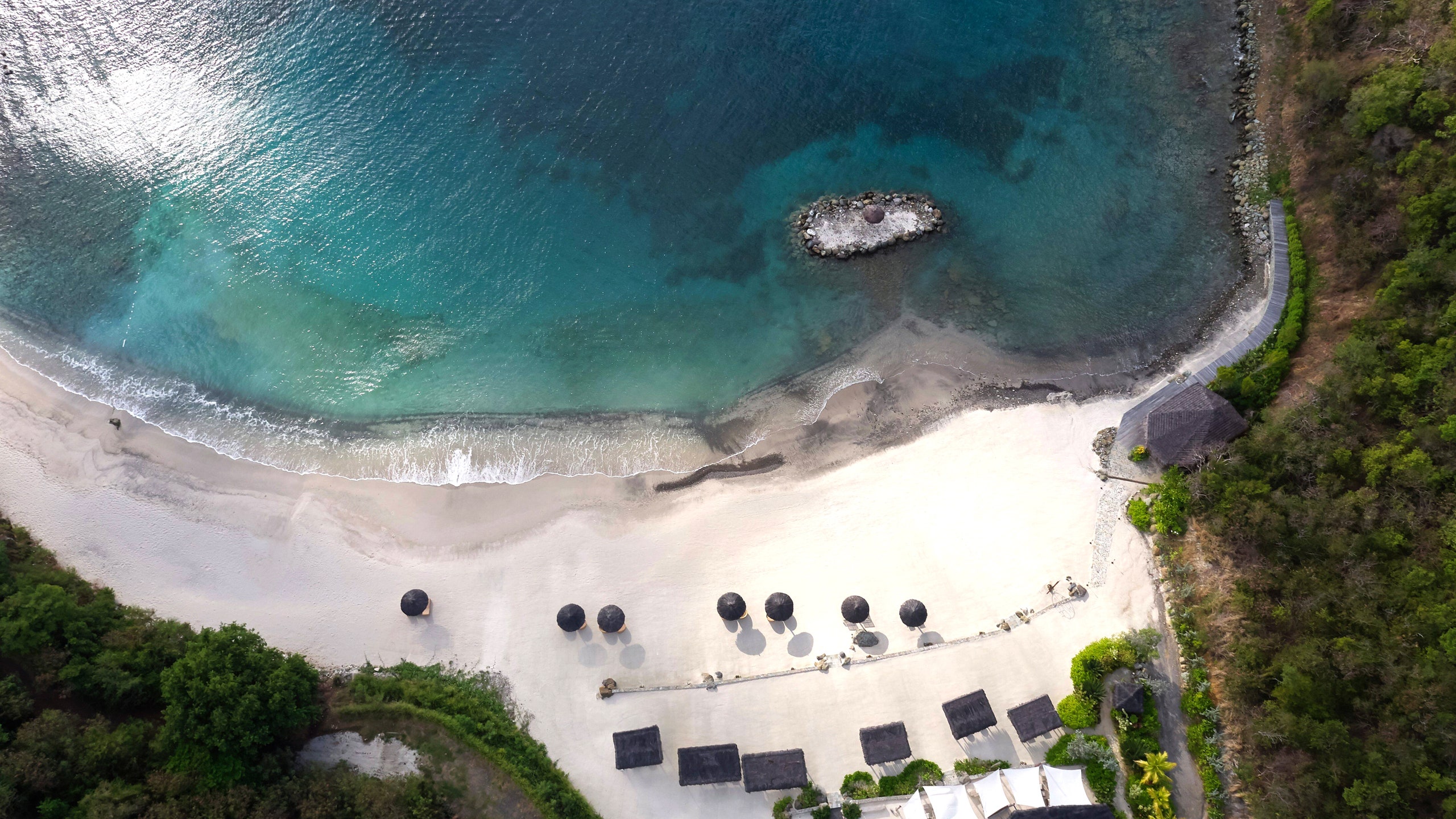 Mandarin Oriental Canouan Aerial