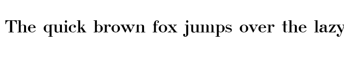 Preview of Bodoni Cyrillic