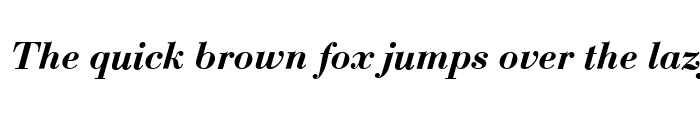 Preview of Bodoni DemiItalic