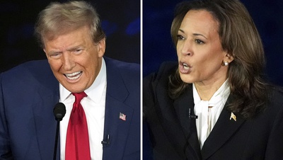 Harris presses a more forceful case against Trump than Biden did on abortion, economy and democracy