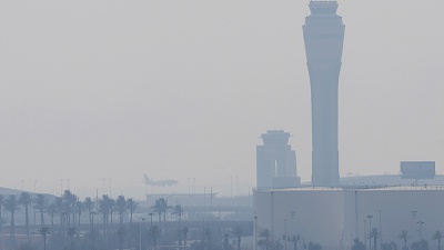 Smoke from California wildfires delays flights at Las Vegas airport