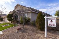 A sign advertises a home for sale in the northwest valley, Thursday, Jan. 9, 2020.