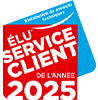 Élu Service clients de l'année