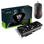 KFA2 GeForce RTX 4070 Ti EX Gamer (1-Click OC) + souris KFA2 Gaming Slider 04 OFFERTE !