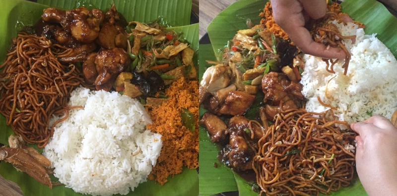 Nasi Ambeng Johor Versi Cepat Siap, Resipi Ringkas Tapi Cukup Menyelerakan