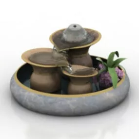 Home Fountain 3d model