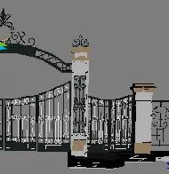 Iron Gate 3d model