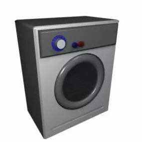 Front Loading Washing Machine 3d model