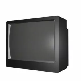 Crt Tv 3d model