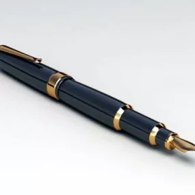 Fountain Pen 3d model