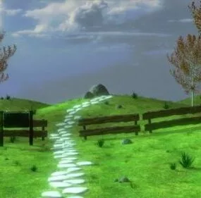 Small Landscape Scene 3d model