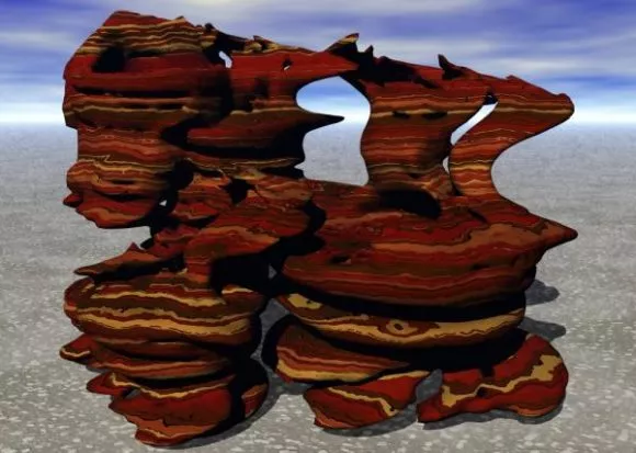 Nature Rock Set 3d model