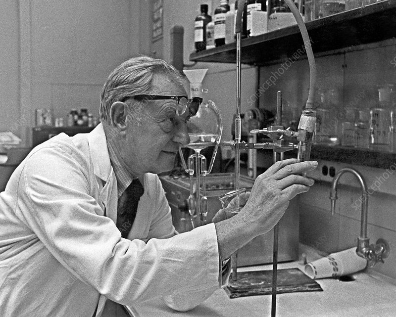 Julius Axelrod, US biochemist - Stock Image - C005/0875 - Science Photo Library