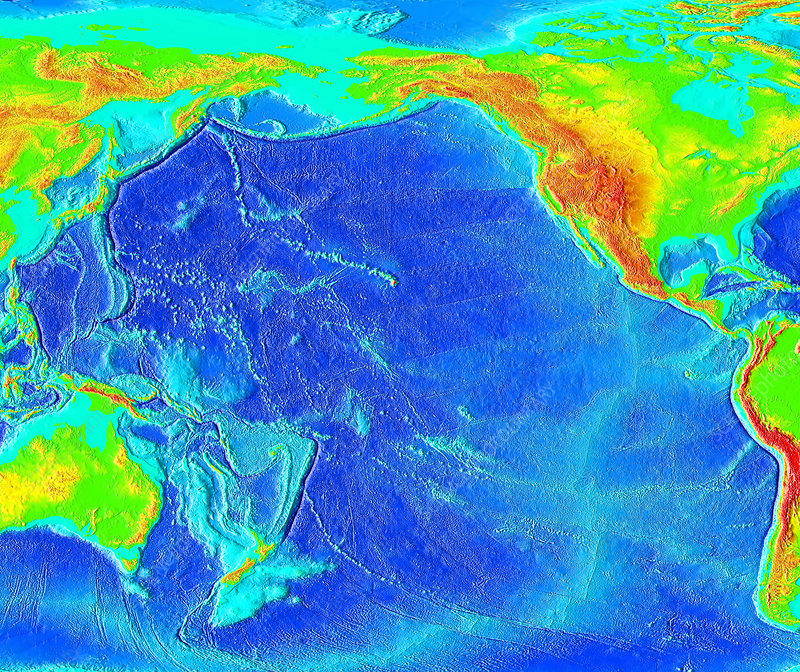 Topographic Map Of Ocean Floor Interactive Map | My XXX Hot Girl