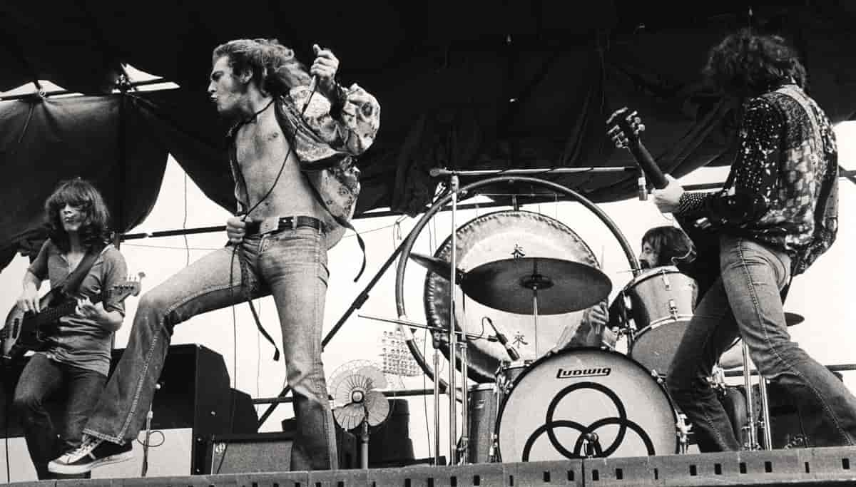 Led Zeppelin i 1972