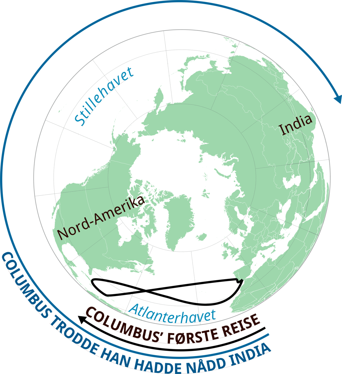 Columbus første reise