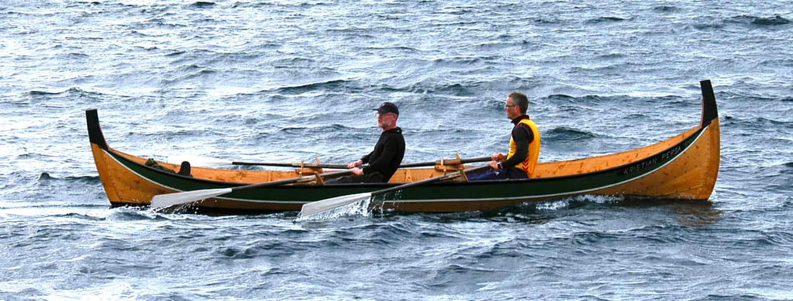 Kapproing i nordlandsbåt