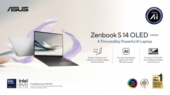 Manfaat Laptop AI Tipis ASUS Zenbook S 14 OLED