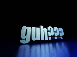 a computer generated image of the word guh