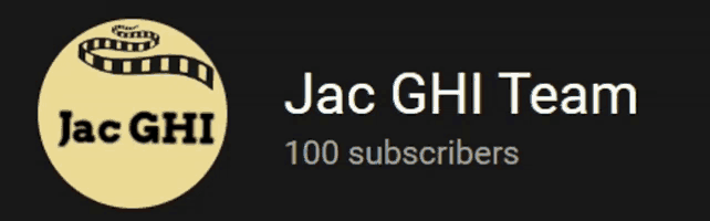 the jac ghi team has 100 subscribers on their website