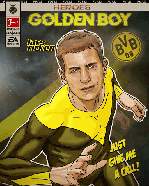 a comic book cover for golden boy shows a man in a yellow and green superhero costume