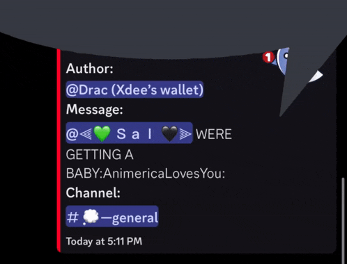 a screenshot of a discord conversation between author and drac