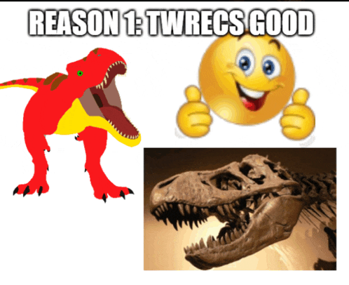 a picture of a dinosaur a smiley face and a picture of a skeleton