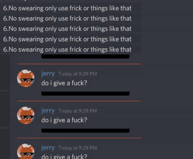 a screenshot of a conversation between jerry and jerry