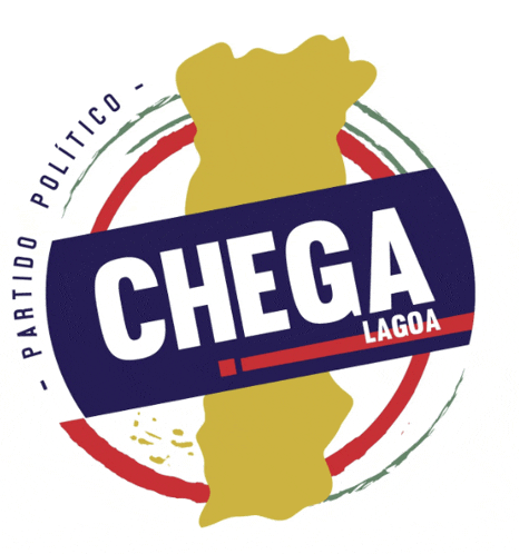 a logo for a political party named chega lagoa