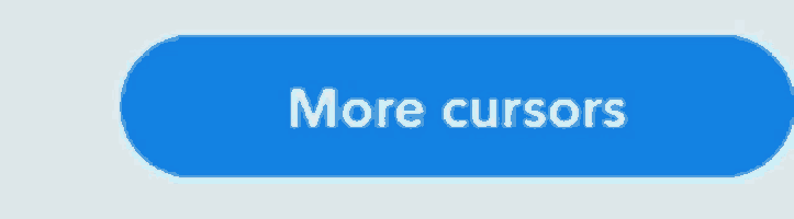 a blue button that says more cursors in white letters