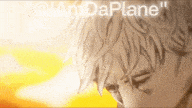 a close up of a person 's face with the words " i am daplane " written above it