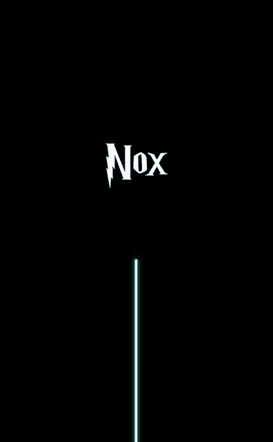 a black background with the word nox and a lightning bolt