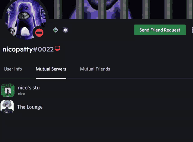 a screenshot of nicopatty # 0022 's discord account