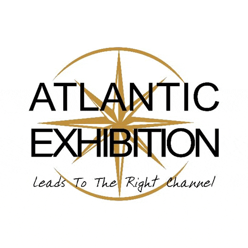 the logo for the atlantic exhibition leads to the right channel .