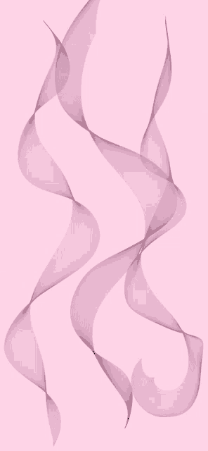 a pink background with a swirl of lines