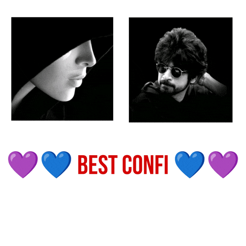 a picture of a woman and a picture of a man with the words " best confi " below them