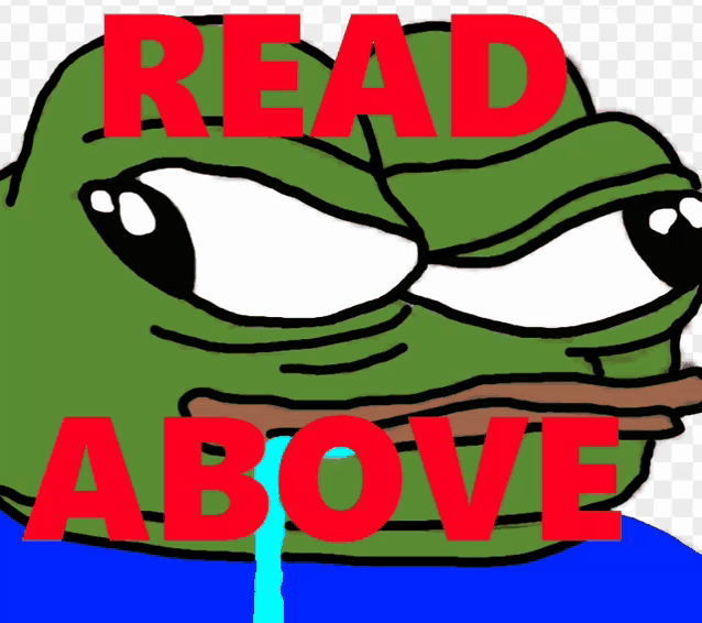 a picture of a frog with the words read above above it