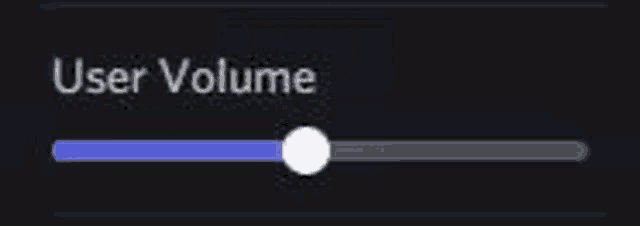 a screenshot of a user volume bar with a percentage of 94 % .