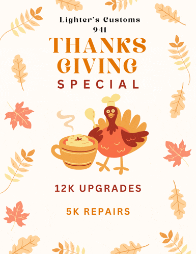 lighter 's customs has a thanksgiving special