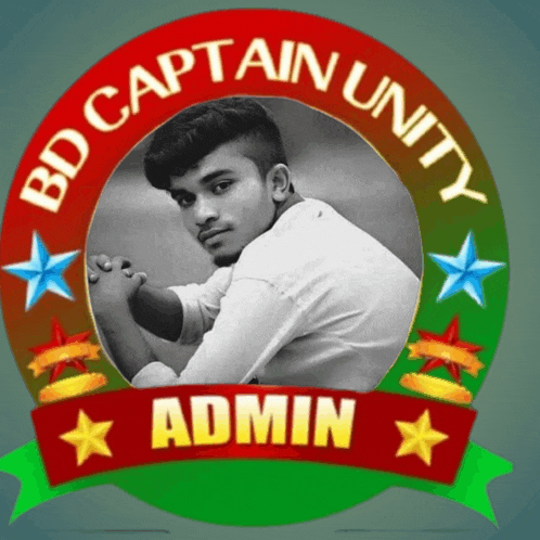 a logo for bd captain unity admin