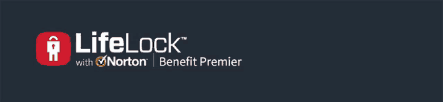 a lifelock with norton benefit premier logo