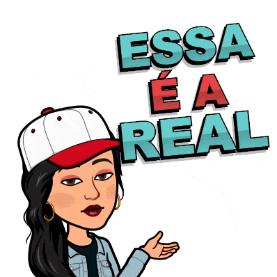 a cartoon of a woman wearing a baseball cap with the words essa e a real