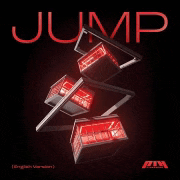 the cover of a jump album features a pyramid of red cubes