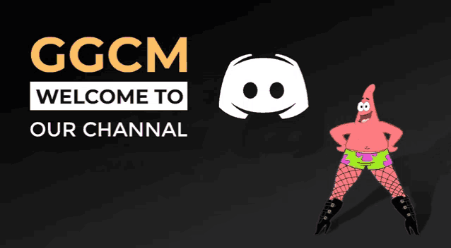 ggcm welcome to our channel with patrick star