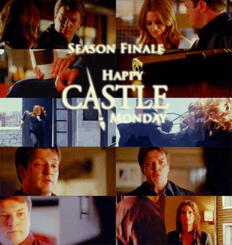 a collage of images with the words happy castle monday at the top