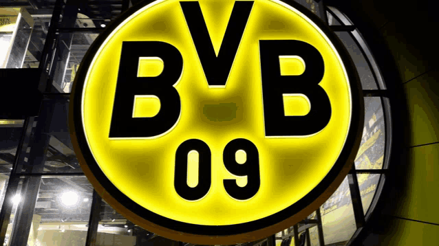 a sign that says bvb 09 on it